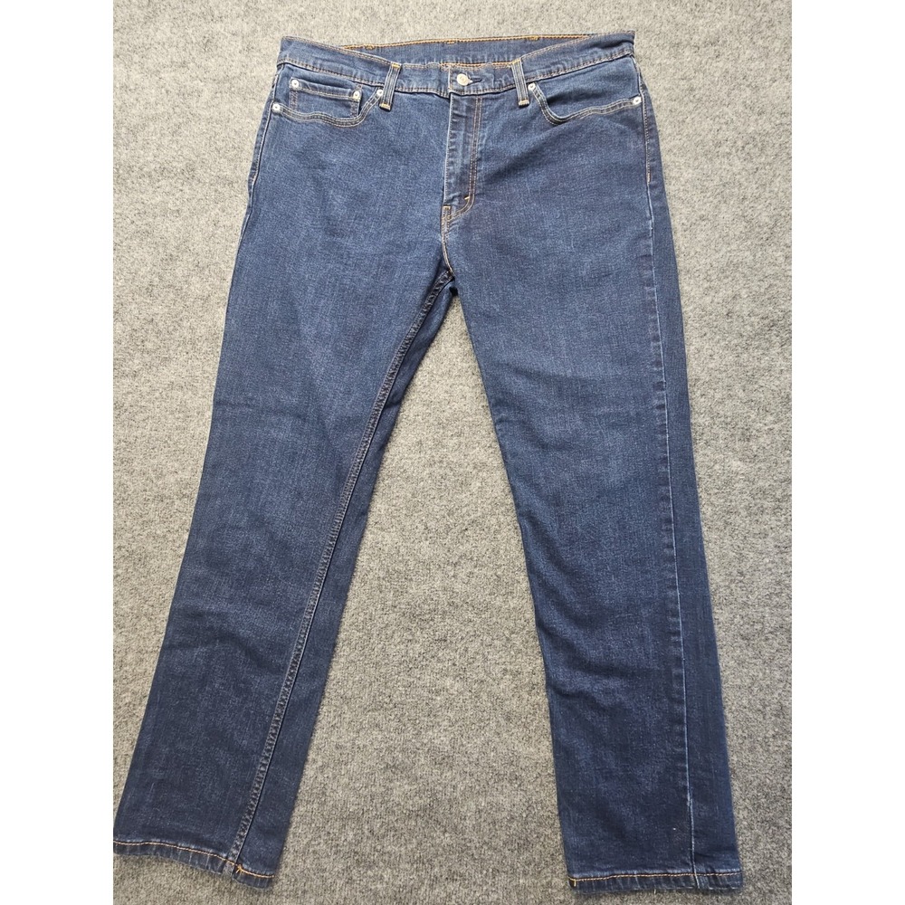 Levis 511 Slim Fit Mens Jeans 38x32(38x31) Dark Wash Blue Stretch Denim